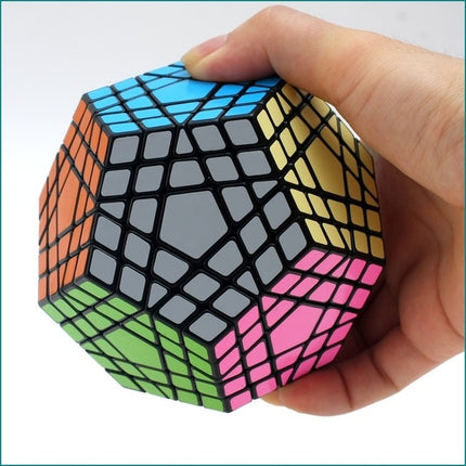 Carbon Fiber Membrane Third-order Magic Cube Children Educational Toys