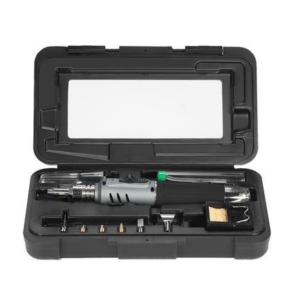 HS-1115K 10-in-1 Multifunctional Gas Soldering Iron Tool Set