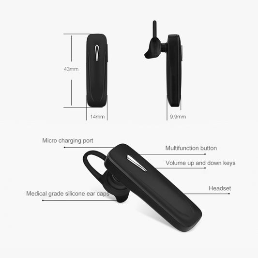 Stereo Bluetooth Headset V4.1 Wireless Headphone Hands Free Earphone for Xiaomi Samsung