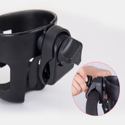 Baby Stroller Accessories Cup Holder Children Tricycle Bicycle Stroller Umbrella Car Bottle Water Bottle Cup Holder, 16×10.5×11.5cm
