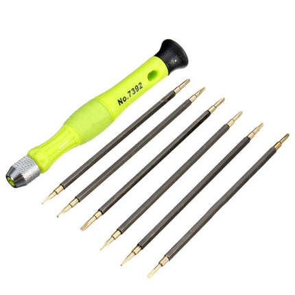 7 in 1 Portable Screwdriver Kit Set Chrome Vanadium Alloy Steel Professional Repair Hand Tools Set, 7 in 1 Alloy