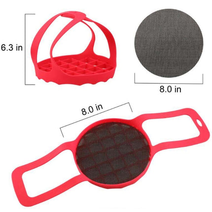 Steamer Sling Pressure Cooker Silicone Steamer, Silicone Steamer