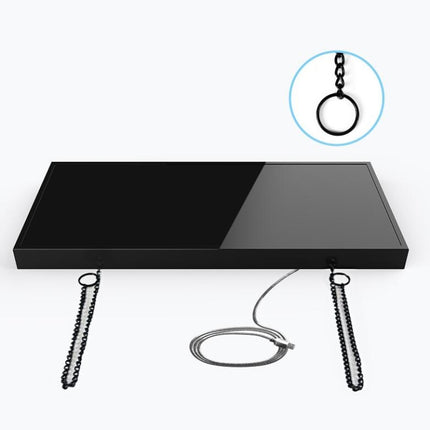 LED Large Screen Digital Electronic Clock Remote Control Double-sided Wall Clock