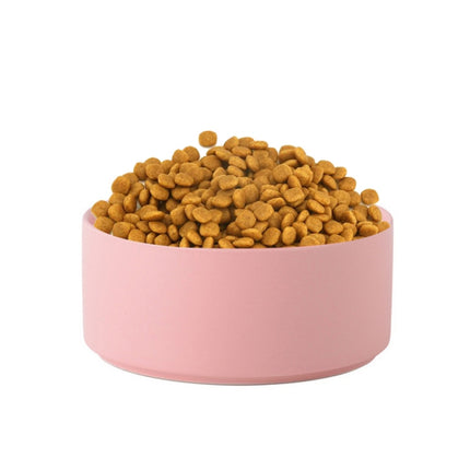 Cat Bowl Dog Pot Pet Ceramic Bowl, 13cm/400ml Single Bowl, 13cm/400ml Single Bowl With Wooden Stand, 13cm/400ml Double Bowl With Wooden Stand, 15.5cm/850ml Single Bowl, 15.5cm/850ml Single Bowl With Wooden Stand, 15.5cm/850ml Double Bowl With Wooden Stand