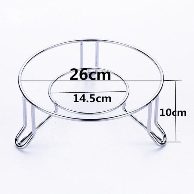 Pot Rack Wok Steamer Pot Mat Kitchen Shelf, Kitchen Shelf