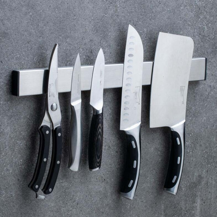 Stainless Steel Knife Holder Kitchen Rack Magnetic Suction Knife Holder, 30cm Red Gum, 30cm Free Nail Glue, 40cm Red Gum, 40cm Free Nail Glue, 50cm Red Gum, 50cm Free Nail Glue