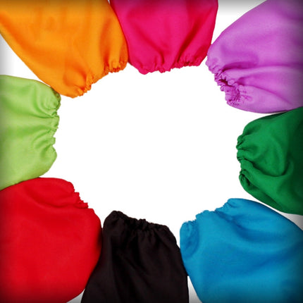 Children Cartoon Frog Pattern Apron Drawing Sleeves Painting Clothes, Pink Small, Pink Large, Dark Red Small, Blue Cuff One Size