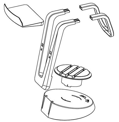 VR Headset Display Station Showcase Storage Mount Holder Cable Organizer For SONY PlayStation PS4 VR Oculus Rift,HTC VIVE Stand