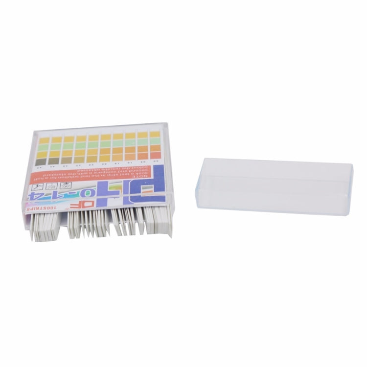 100 Strips/box  pH Test Strips 0-14 Scale Premium Litmus Tester Paper Ideal for Test pH Level of Water, 100 Strips