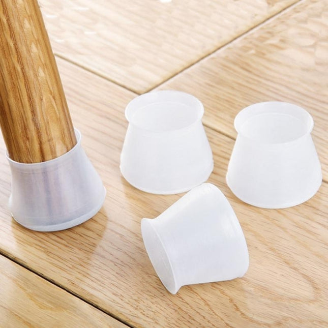 4pcs Universal Silicone Table and Chair Foot Protection Cover