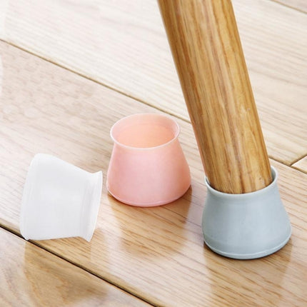 4pcs Universal Silicone Table and Chair Foot Protection Cover