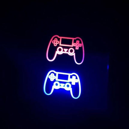 For Playstation 4 /PS4 pro /PS4 Slim Wireless Controller LED Indicator Charger Double Handle Dual USB Charging Dock Station Stand, For PS4 pro /PS4 Slim