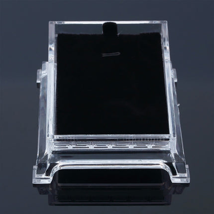 Transparent Acrylic Jewelry Bracelet Watch Display Plate Show Holder Tray Rack