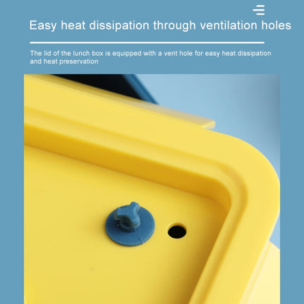 Lunch Box Simple Sealed Leak-proof Compartment Lunch Box