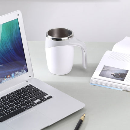 Electric Stirring Cup Milkshake Coffee Stirring Cup, Electric (White), Electric (Brown)