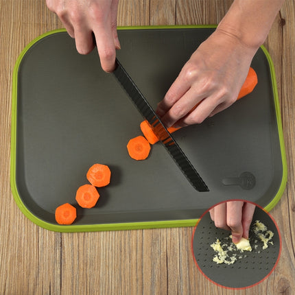 Multifunctional Anti-skid Double-sided Cutting Board Fruit Plastic Cutting Board, Square
