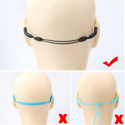 Adjustable Glasses Lanyard Sports Glasses Non-slip Ear Hook Cover, Size:25cm for Children, 25cm for Children, 30cm for Adult, 35cm for Adult