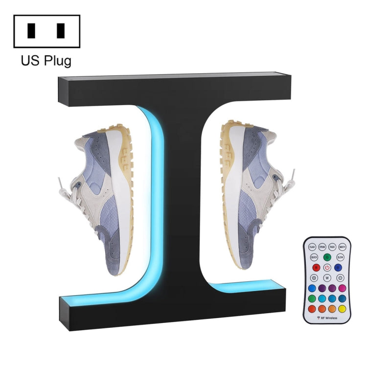 LM-011 LED Lighting Magnetic Levitation Shoes Display Stand