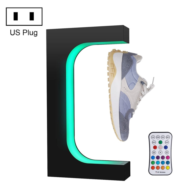 LM-001 LED Lighting Magnetic Levitation Shoes Display Stand