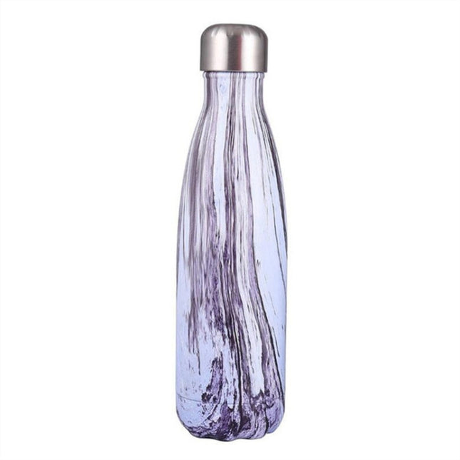 Thermal Cup Vacuum Flask Heat Water Bottle Portable Stainless Steel Sports Kettle, 500ml