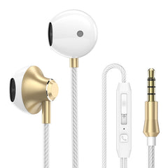 PTM D31 Earphone Stereo Bass Eardphones with Mic Handsfree Sport Gaming Eardphones for Mobile Phones Samsung Xiaomi