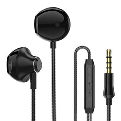 PTM D31 Earphone Stereo Bass Eardphones with Mic Handsfree Sport Gaming Eardphones for Mobile Phones Samsung Xiaomi