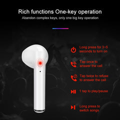 I7s Binaural Wireless Bluetooth Headset TWS Earphone with Charging Bin Plating