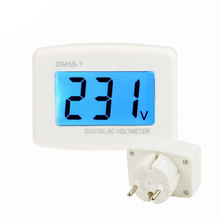 Digital Voltmeter LCD Display LCD Voltmeter Plug-type Electric Meter
