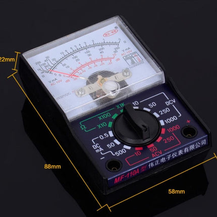 MF-110A Handheld Digital Multimeter Pointer Multimeter