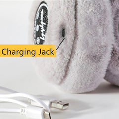 Bluetooth Earmuffs Winter Plush Windproof Men And Women Ear Cover