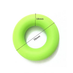 Silicone Grip Strength Finger Exercise Rehabilitation Silicone Ring, Silicone Grip (Green (30lb)), Silicone Grip (Blue (40lb)), Silicone Grip (Orange (50lb))
