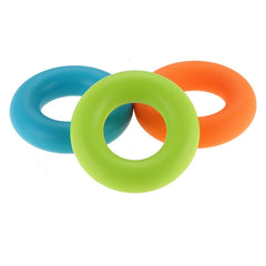 Silicone Grip Strength Finger Exercise Rehabilitation Silicone Ring, Silicone Grip (Green (30lb)), Silicone Grip (Blue (40lb)), Silicone Grip (Orange (50lb))