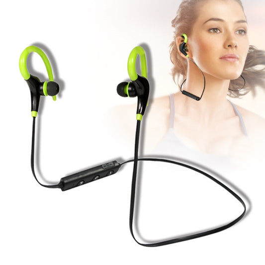 AiWei BT-01 Wireless Bluetooth Earphone with Microphone Hook Sports Earphone