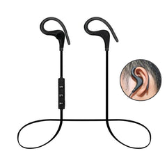 AiWei BT-01 Wireless Bluetooth Earphone with Microphone Hook Sports Earphone