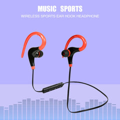 AiWei BT-01 Wireless Bluetooth Earphone with Microphone Hook Sports Earphone