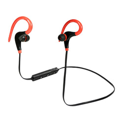 AiWei BT-01 Wireless Bluetooth Earphone with Microphone Hook Sports Earphone