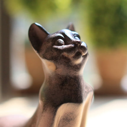 Yoga Cat Animal Figurine Home Decoration Crafts