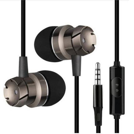 Auriculares con cable de 3,5 mm, manos libres, intrauditivos, con micrófono, para Xiomi, iPhone, reproductor de MP3, portátil