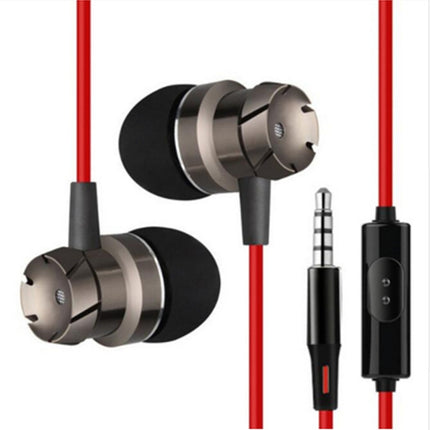 Auriculares con cable de 3,5 mm, manos libres, intrauditivos, con micrófono, para Xiomi, iPhone, reproductor de MP3, portátil