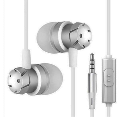 Auriculares con cable de 3,5 mm, manos libres, intrauditivos, con micrófono, para Xiomi, iPhone, reproductor de MP3, portátil