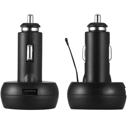 3 In 1 Car USB Charger Car Cigarette Lighter With Voltage Detection Display Multi-function Monitoring Table