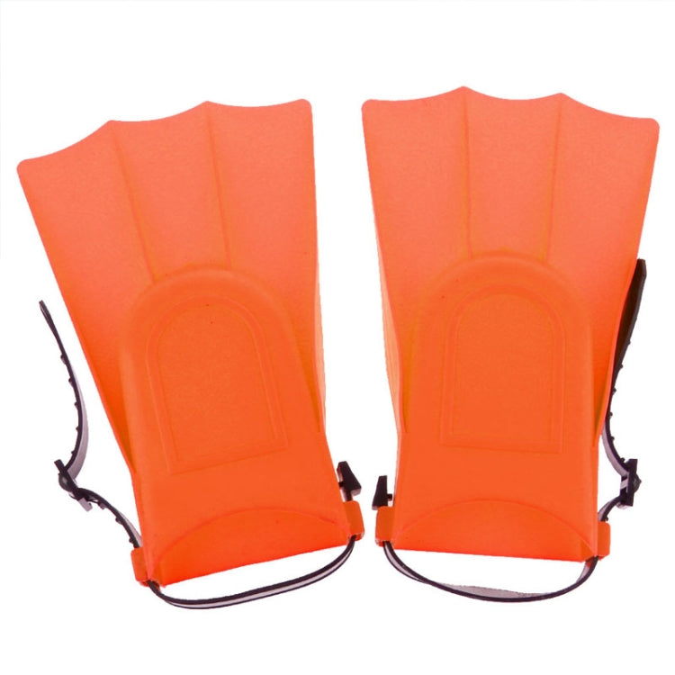 1 Pair Adult Adjustable Fins Swimming Fins Snorkeling Sole