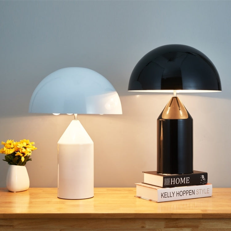 E14 LED Metal Mushroom Table Lamp Bedroom Decorative Table Lamp EU Plug