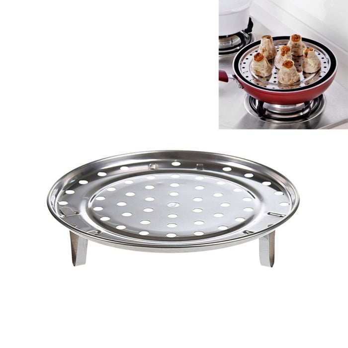 Multifunctional Waterproof Shelf Steaming Tray Stainless Steel Steaming Grid Cage Steaming Sheet Steaming Rack, 20cm, 22cm, 24cm, 26cm