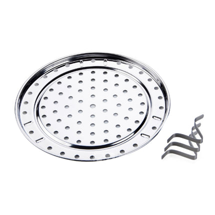 Multifunctional Waterproof Shelf Steaming Tray Stainless Steel Steaming Grid Cage Steaming Sheet Steaming Rack, 20cm, 22cm, 24cm, 26cm