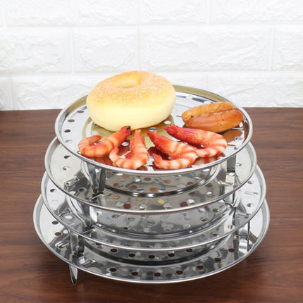Multifunctional Waterproof Shelf Steaming Tray Stainless Steel Steaming Grid Cage Steaming Sheet Steaming Rack, 20cm, 22cm, 24cm, 26cm