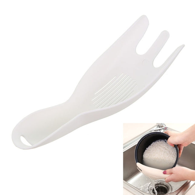 Kitchen Creative Multi-function Rice Washing Sieve Home Does Not Hurt Hand Wash Rice Tools