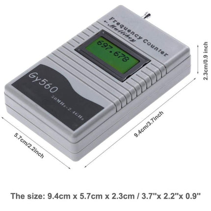 GY560  Portable Handheld Frequency Meter Walkie-talkie Frequency Measurement Tool