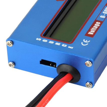 Airplane Model 0-100A 0-60V Continuous Current 50A High Precision Wattmeter