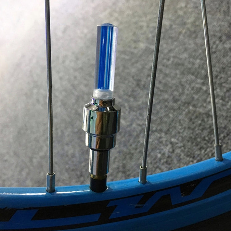 10 PCS LED Bicycle Lights Wheel Tire Valve Caps Bike Accessories Cycling Lantern Spokes Lamp, Blue, Green, Red, Yellow
